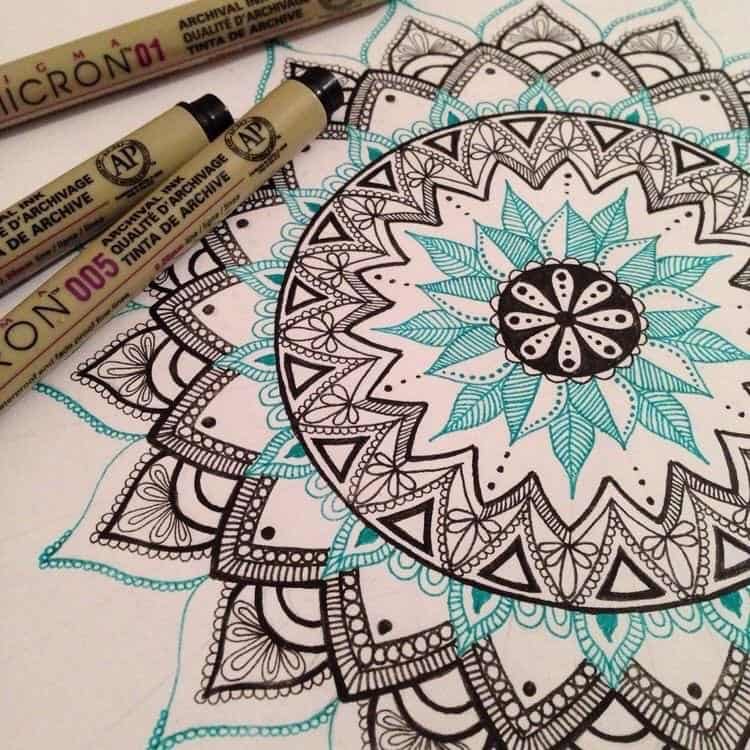 mandala drawing ideas