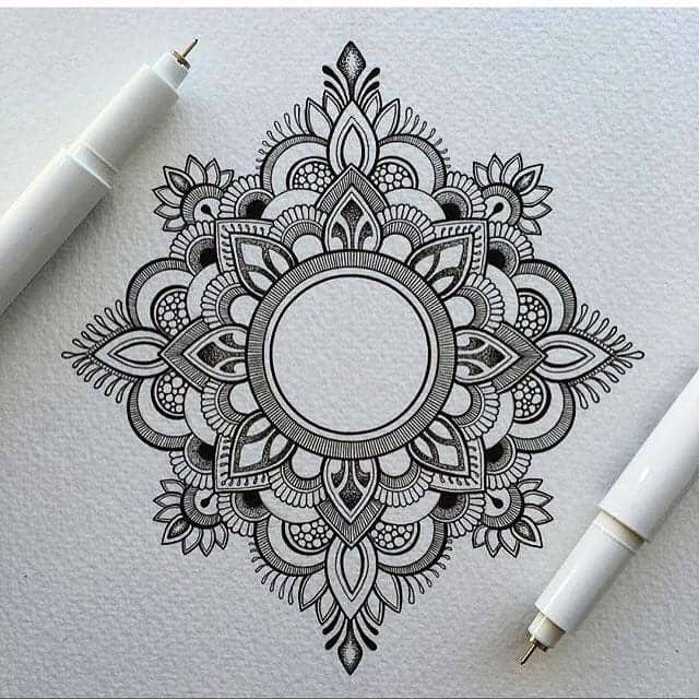 mandala drawing ideas