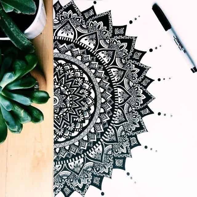 mandala drawing ideas