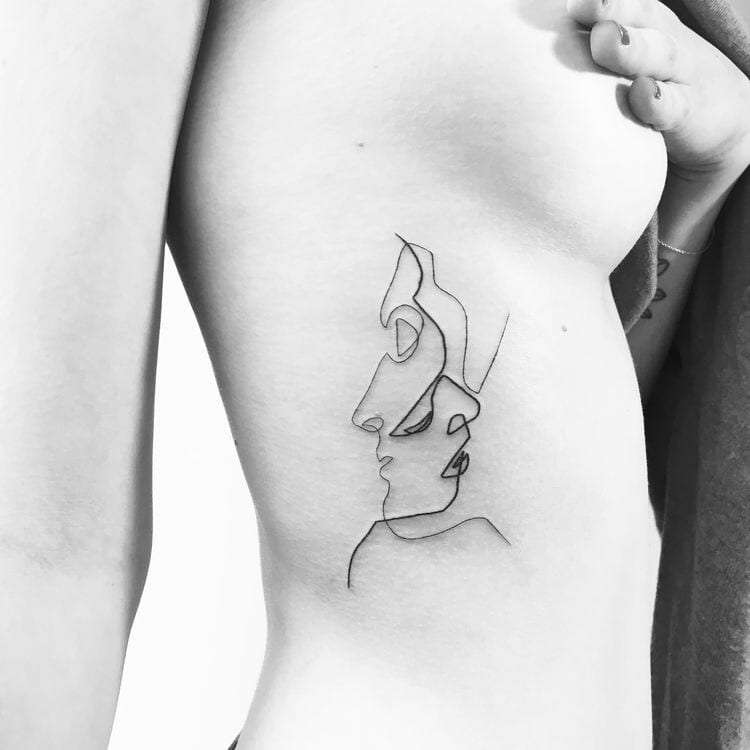 Single Line Tattoo Information Ideas Mysteriousevent Com