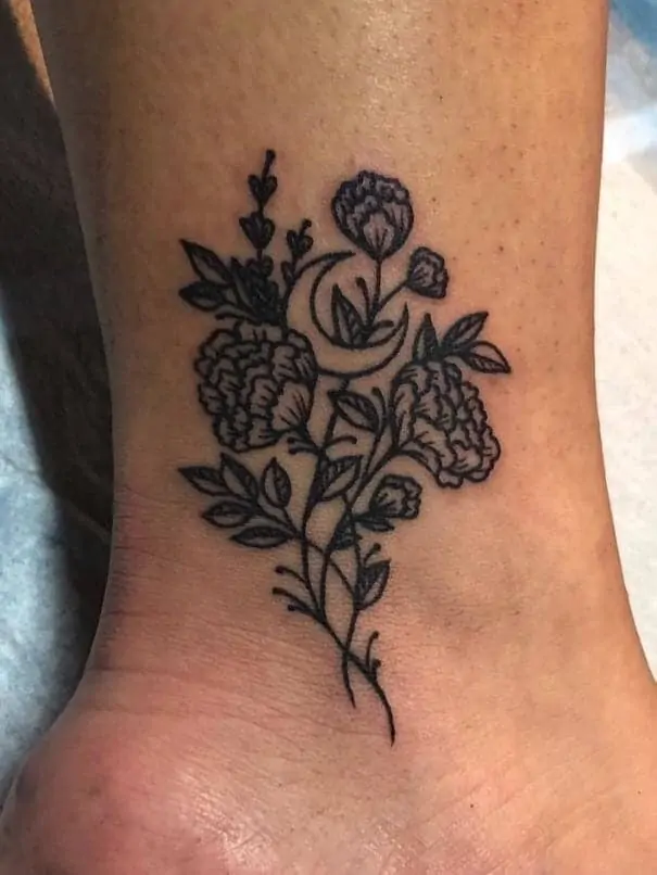 flower tattoo 