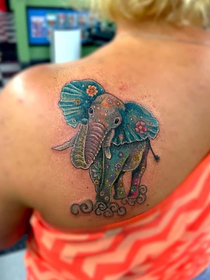 75 Big And Small Elephant Tattoo Ideas - Brighter Craft