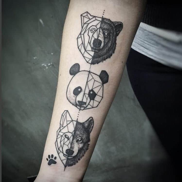 101 Amazing Geometric Animal Tattoo Designs You Need To See  Geometric  animal tattoo Geometric animals Animal tattoo meanings