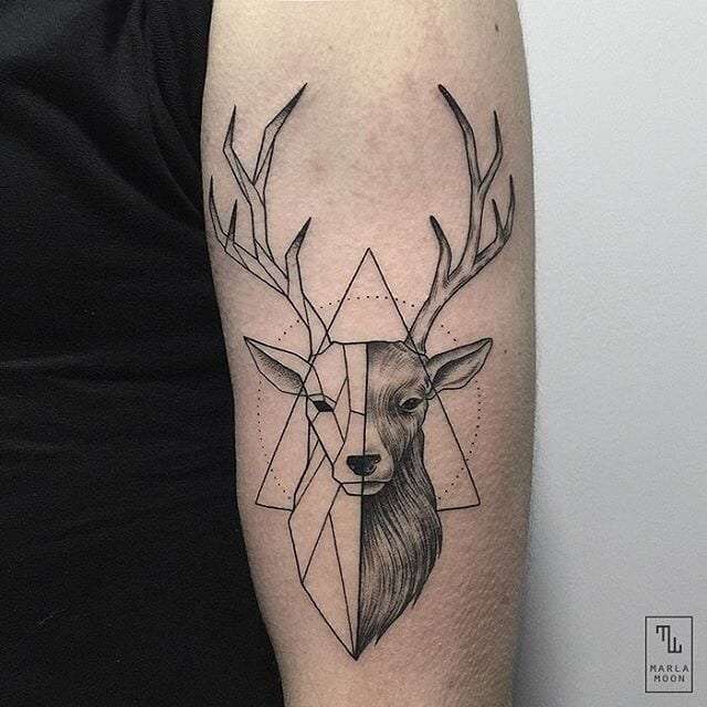 GEOMETRIC TATTOOS BY MARK OSTEIN