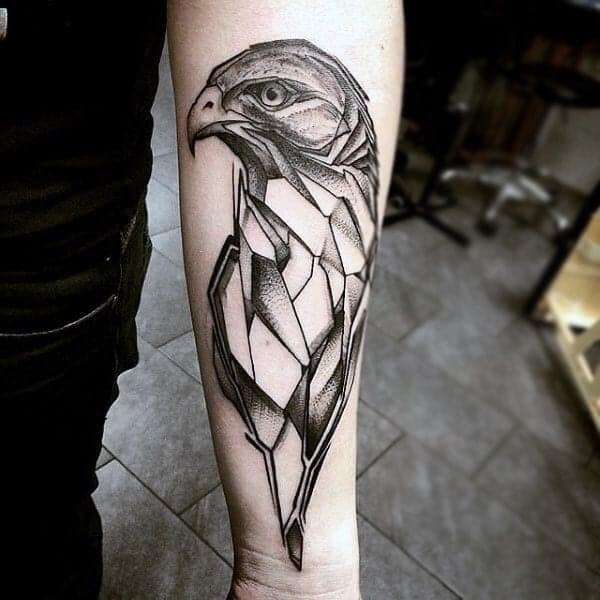 geometric animal tattoos