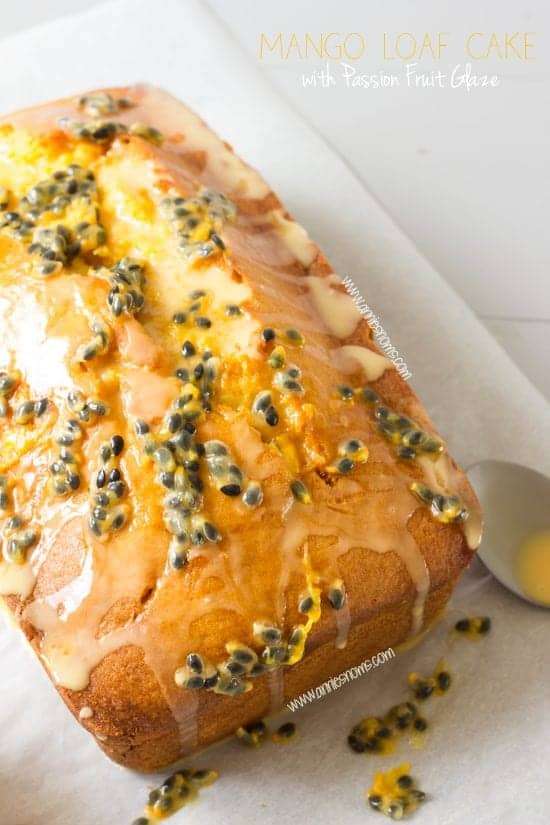 1. Mango Loaf Cake