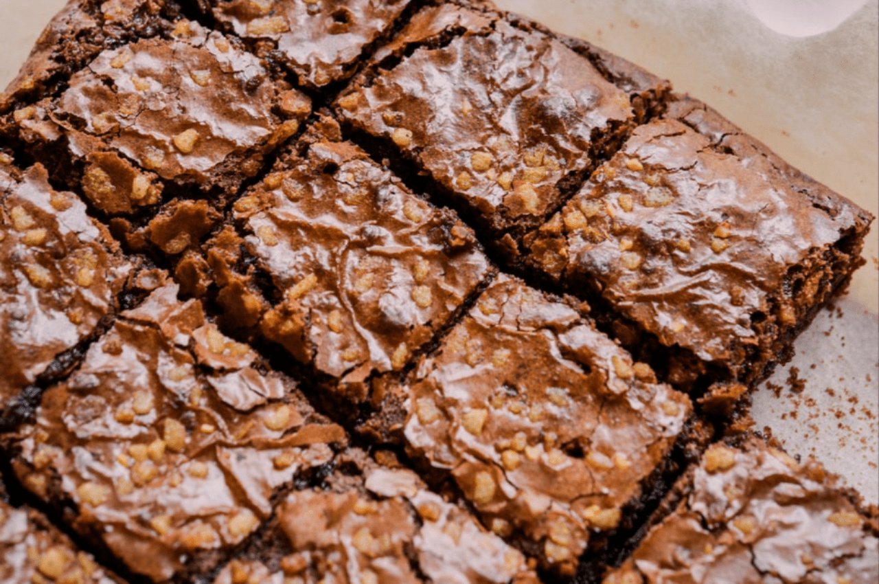 Multiple homemade brownies