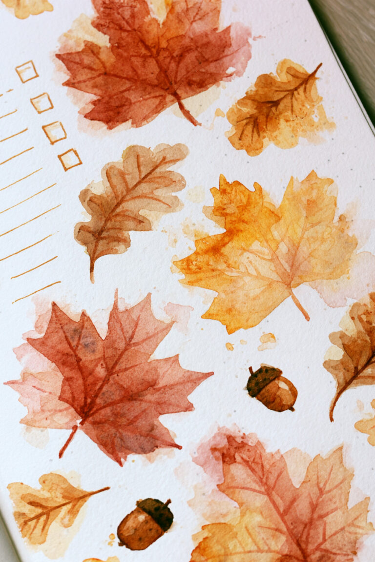 10. Autumn Leaves Checklist