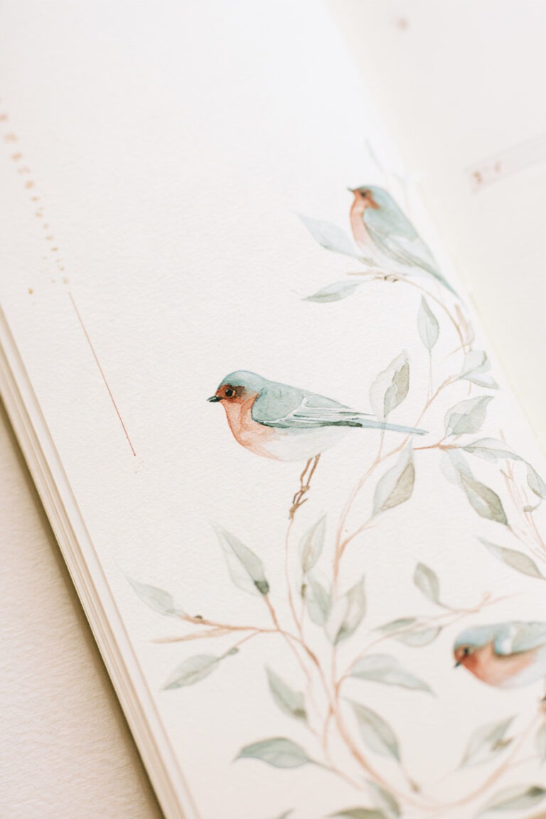 16. Bird and Branch Journal Page