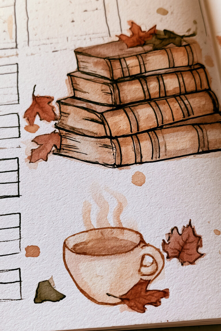 24. Cozy Tea and Reading Tracker