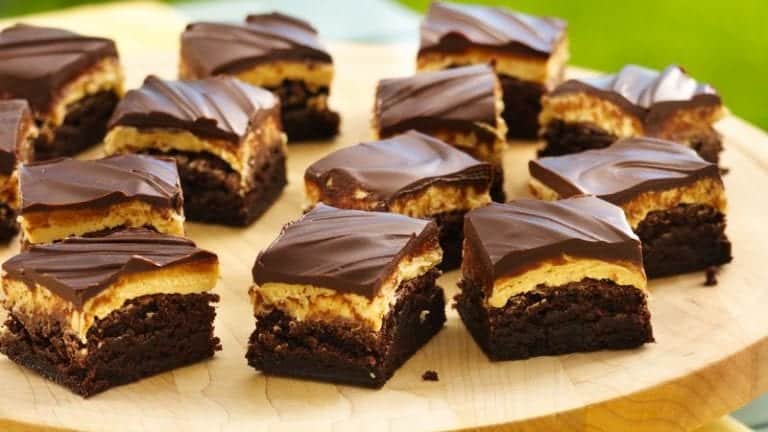 12. Peanut Butter Truffle Brownies