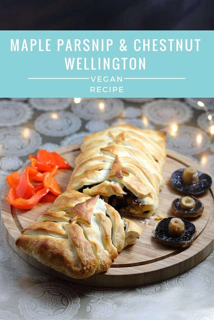 10. Vegan Maple, Parsnip, & Chestnut Wellington