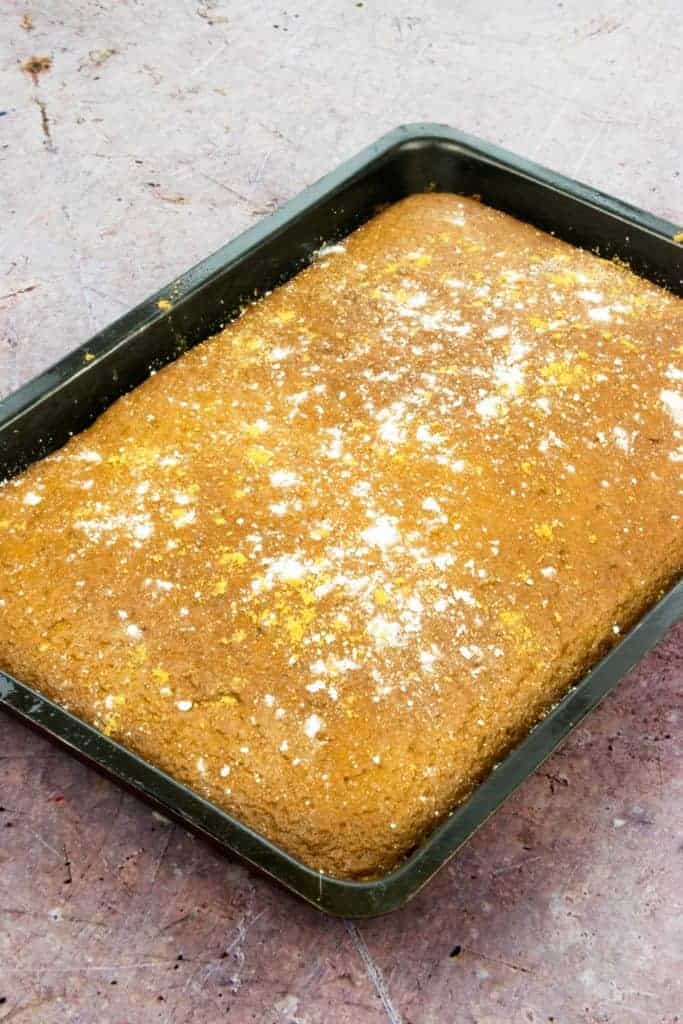 2. Sticky Gingerbread Traybake