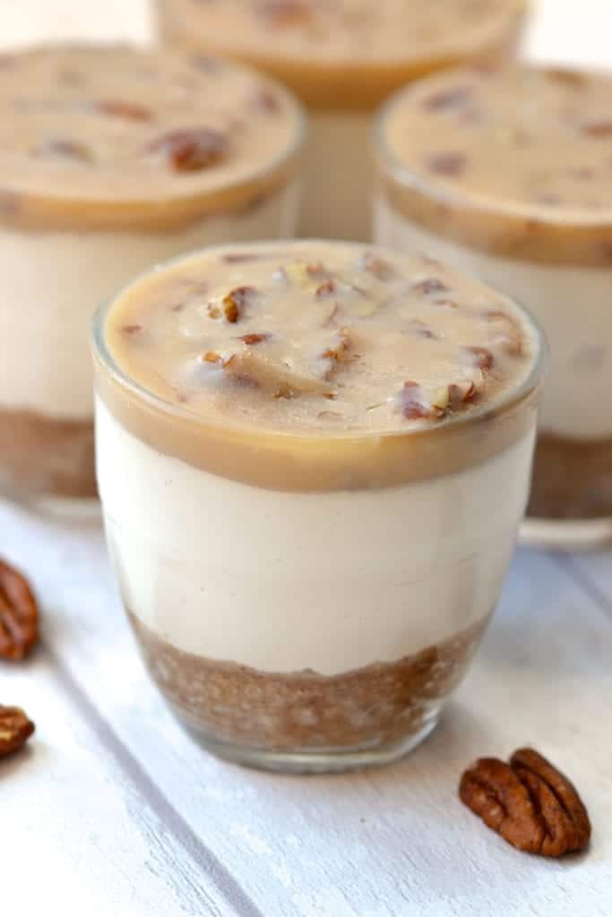 26. Salted Caramel Cheesecake Cups