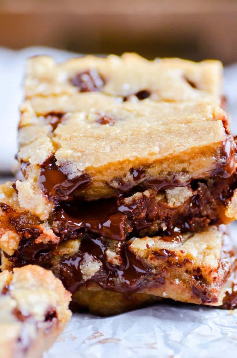 2. Classic Chocolate Chip Blondies