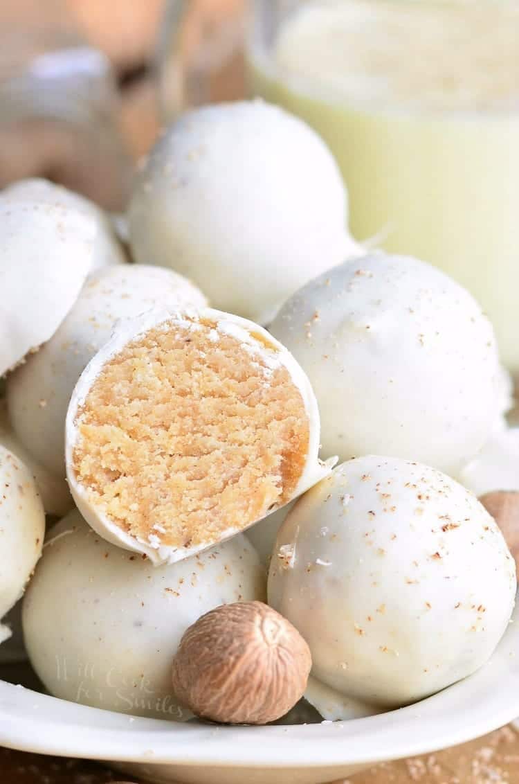 29. Eggnog Cookie Balls