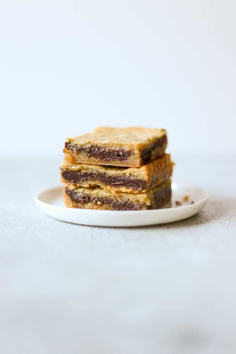 19. Fudge Stuffed Blondies