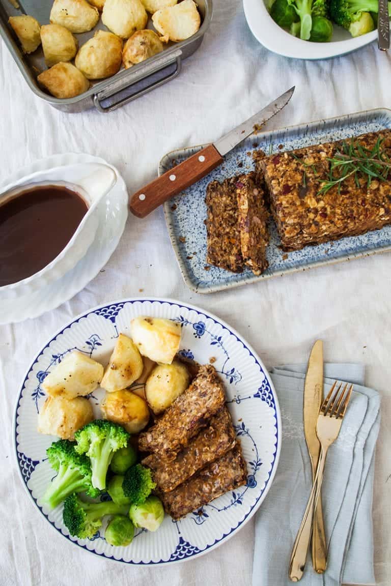 2. Vegan Lentil Roast