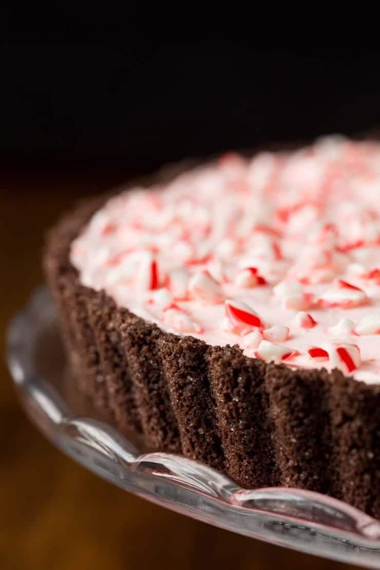 20. Peppermint Candy Cane Tart