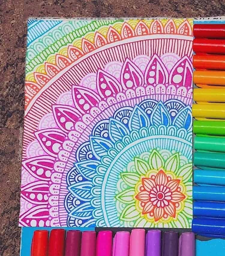 40 Beautiful Mandala Drawing Ideas & How To Brighter Craft