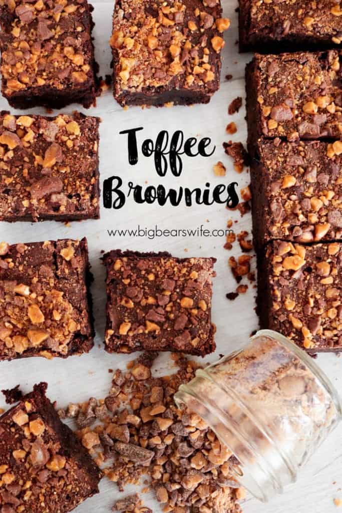 5. Toffee Brownies