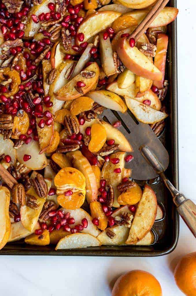 22. Spiced Roasted Fruit