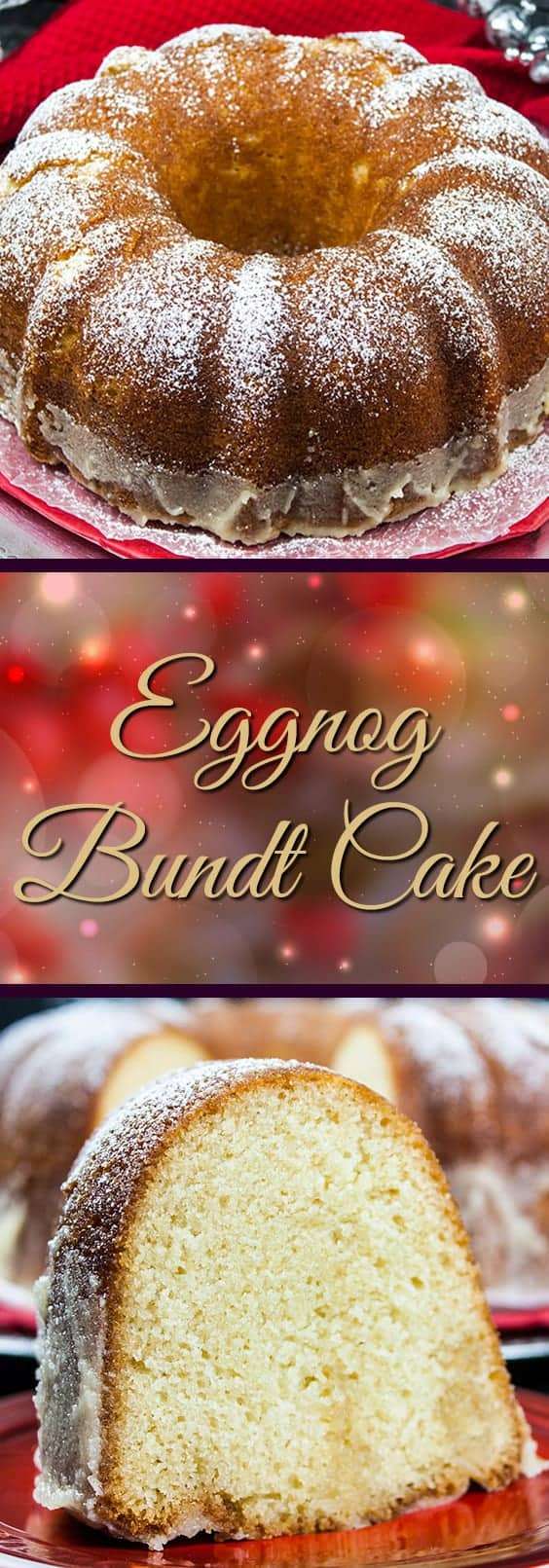 9. Eggnog Bundt Cake