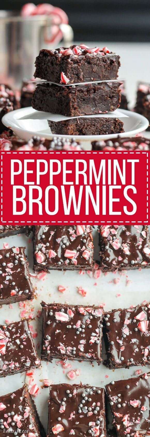 5. Peppermint Brownies