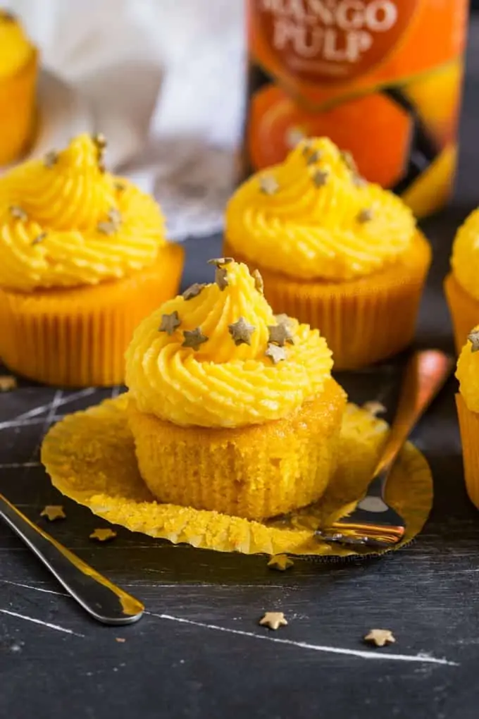 mango pineapple cupcakes 3
