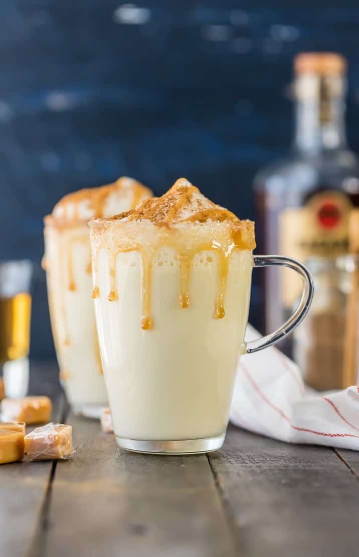 13. Salted Caramel Eggnog