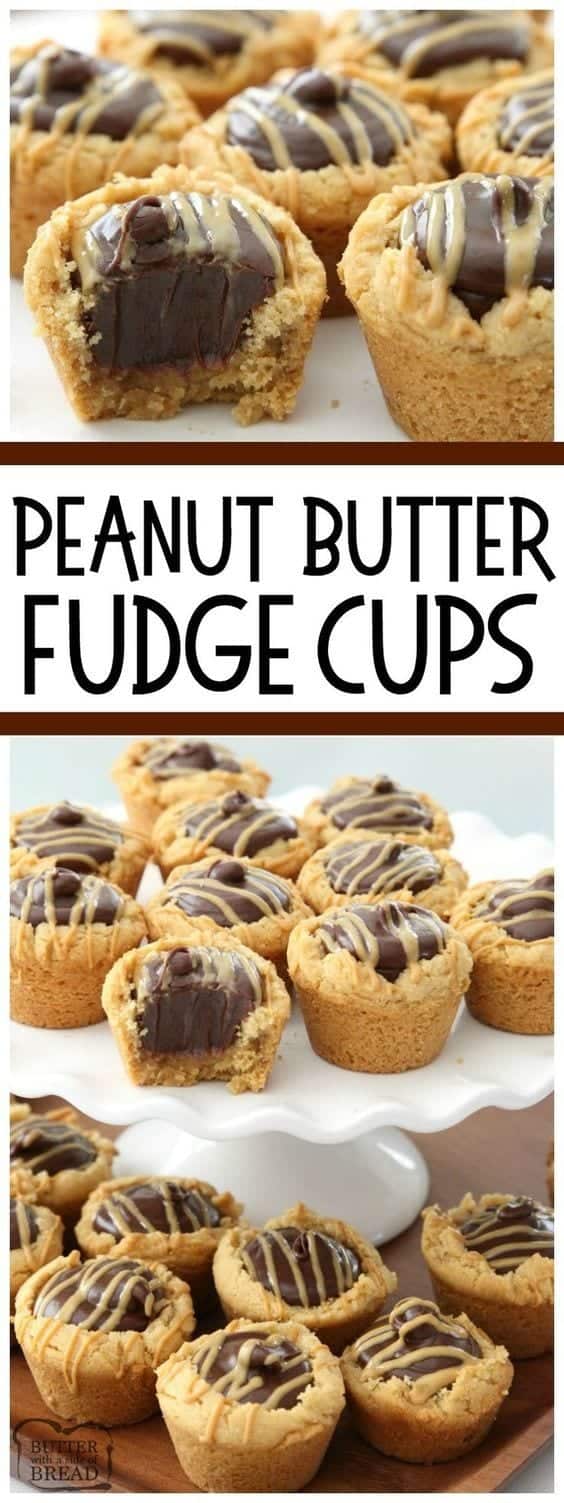 10. Peanut Butter Fudge Cups