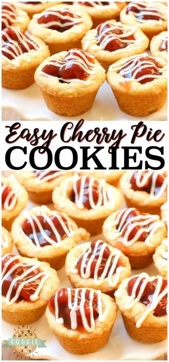 9. Cherry Pie Cookies
