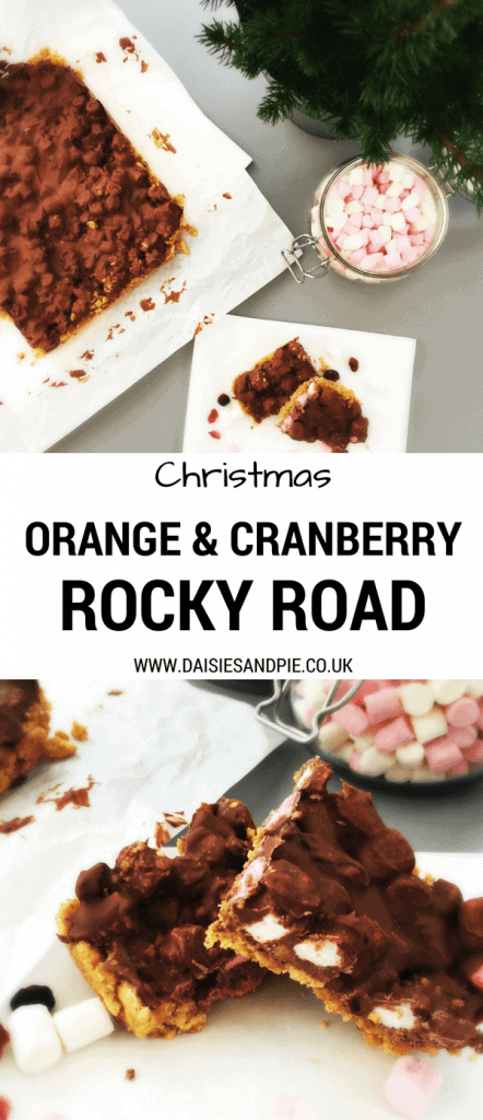 20. Orange and Cranberry Rocky Roads