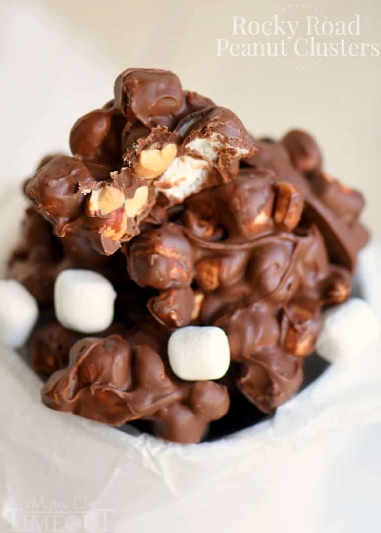 8. Rocky Road Peanut Clusters