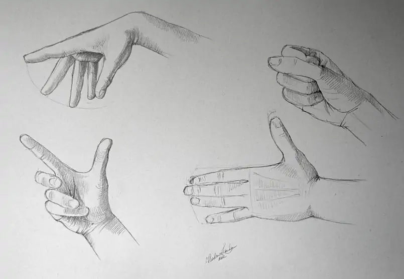 Drawing a Hand 21 3 by Drawing Academy