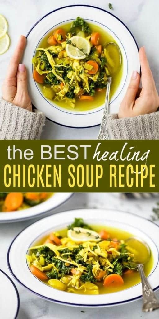 Healing Homemade Chicken Soup