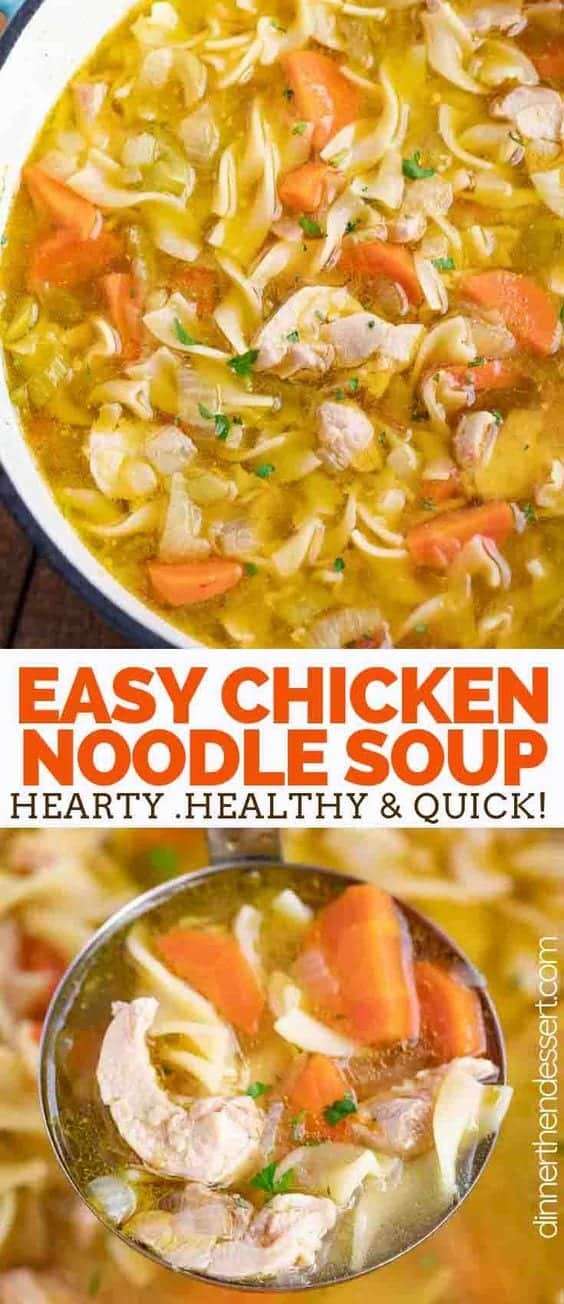4. Classic Chicken Noodle Soup