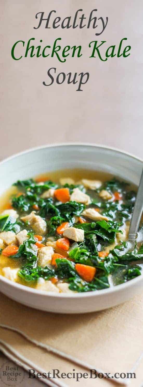 19. Chicken Kale Soup