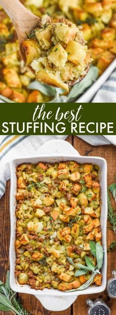 The Best Homemade Stuffing