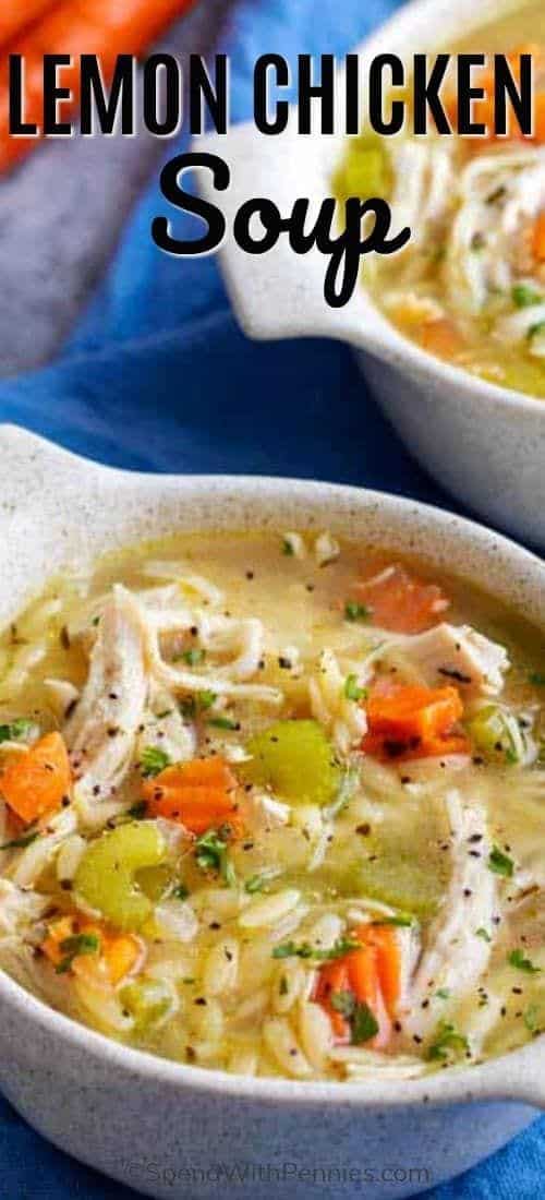 5. Lemon Chicken Soup