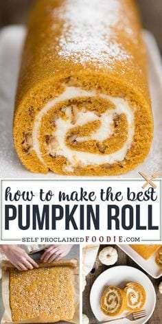 Pumpkin Roll Recipe 