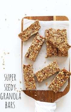 Super Seedy Granola Bars