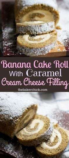 Banana cake roll