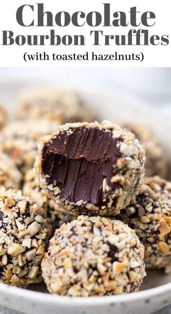 Chocolate Bourbon Truffles