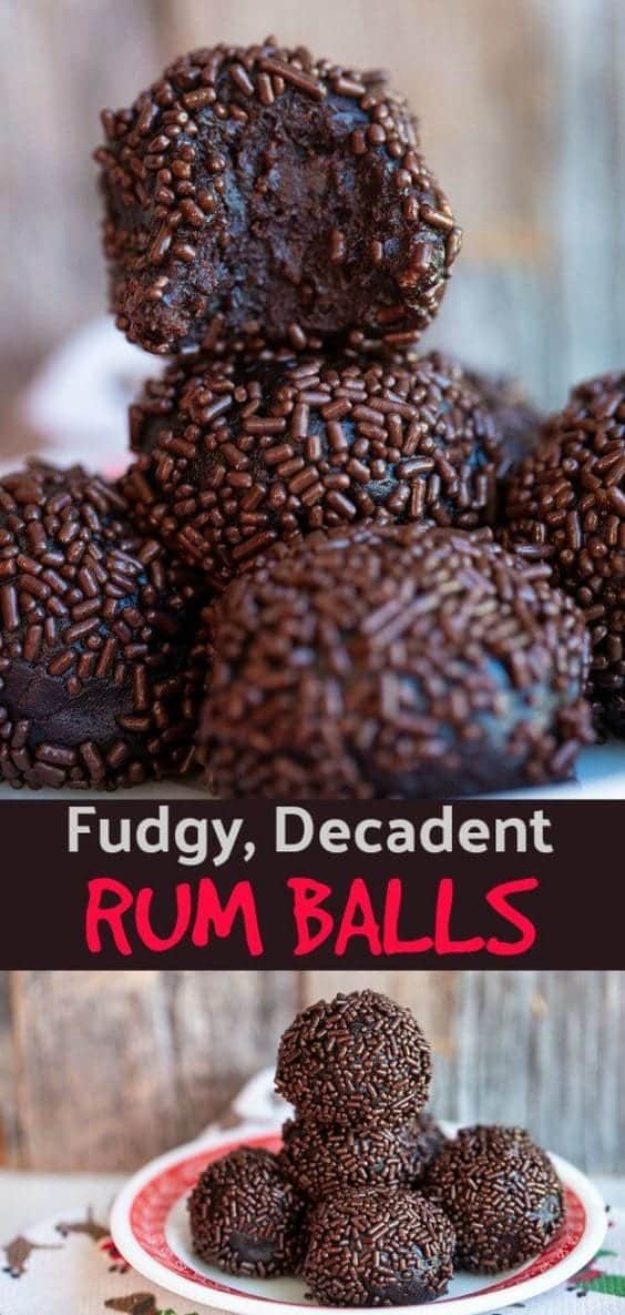 4. Rum Balls Recipe