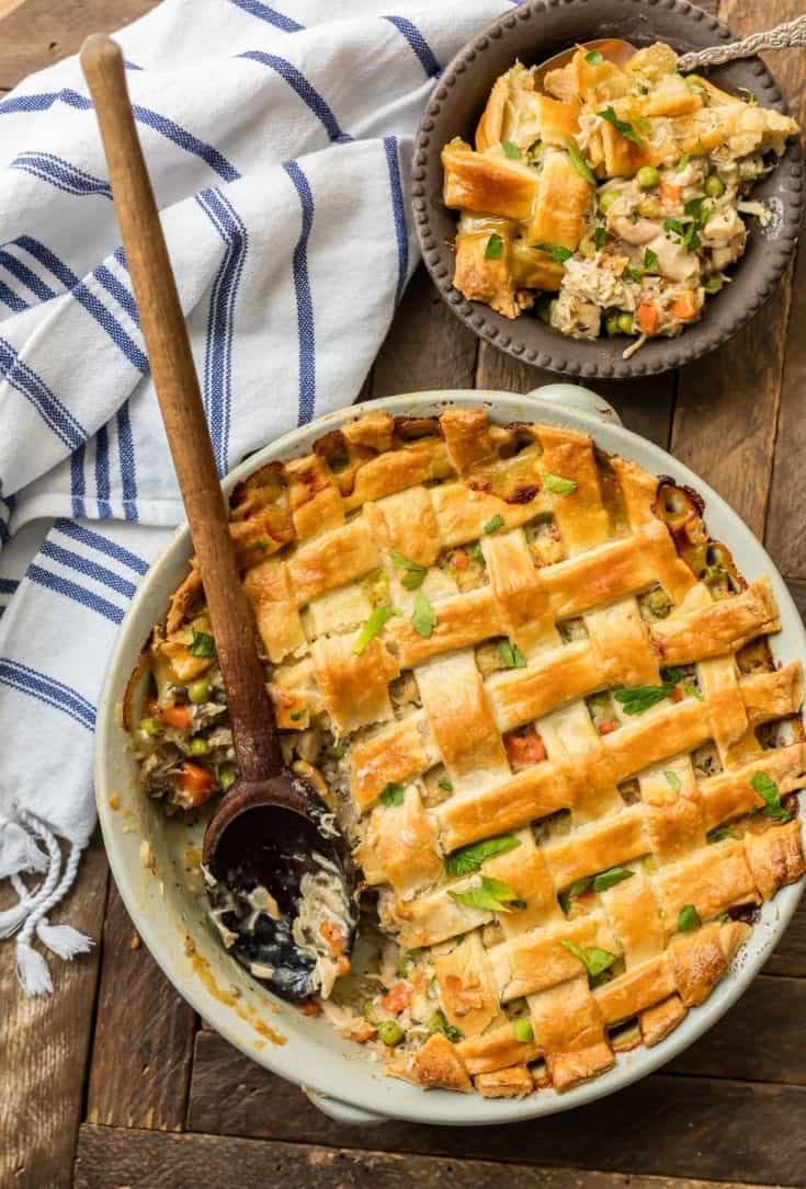 4. Chicken Pot Pie Casserole
