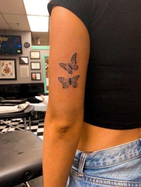 Monarch Butterfly Tattoo Meanings Design Ideas  Favvosee