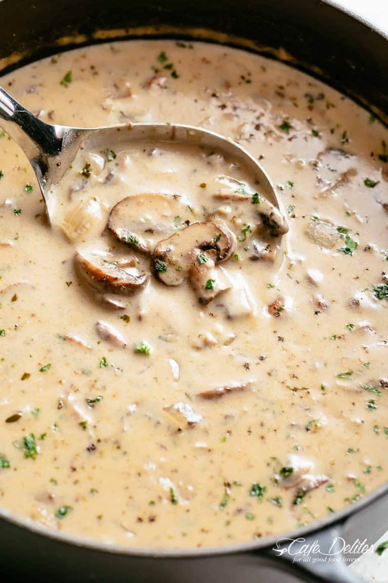 6. Cream Of Mushroom Soup