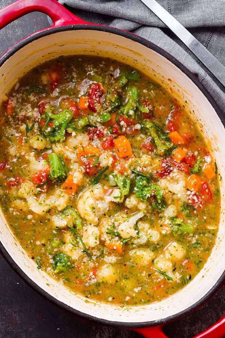 19. Broccoli Cauliflower Soup