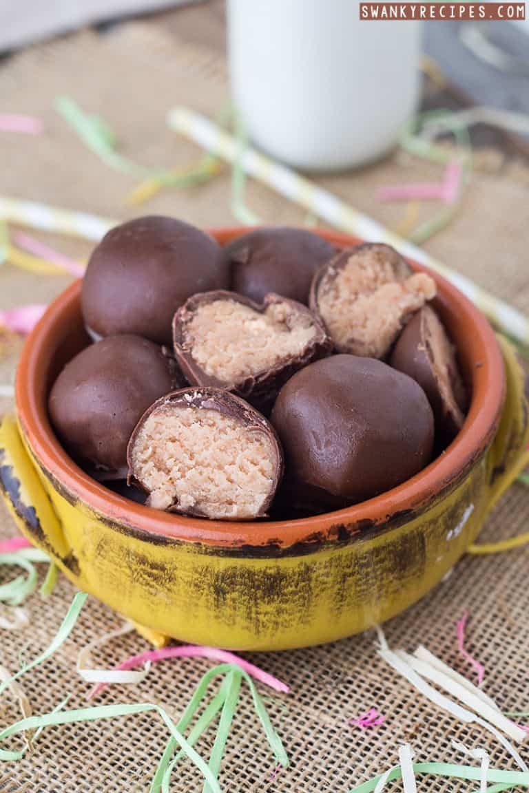 23. Strawberry Cheesecake Truffles